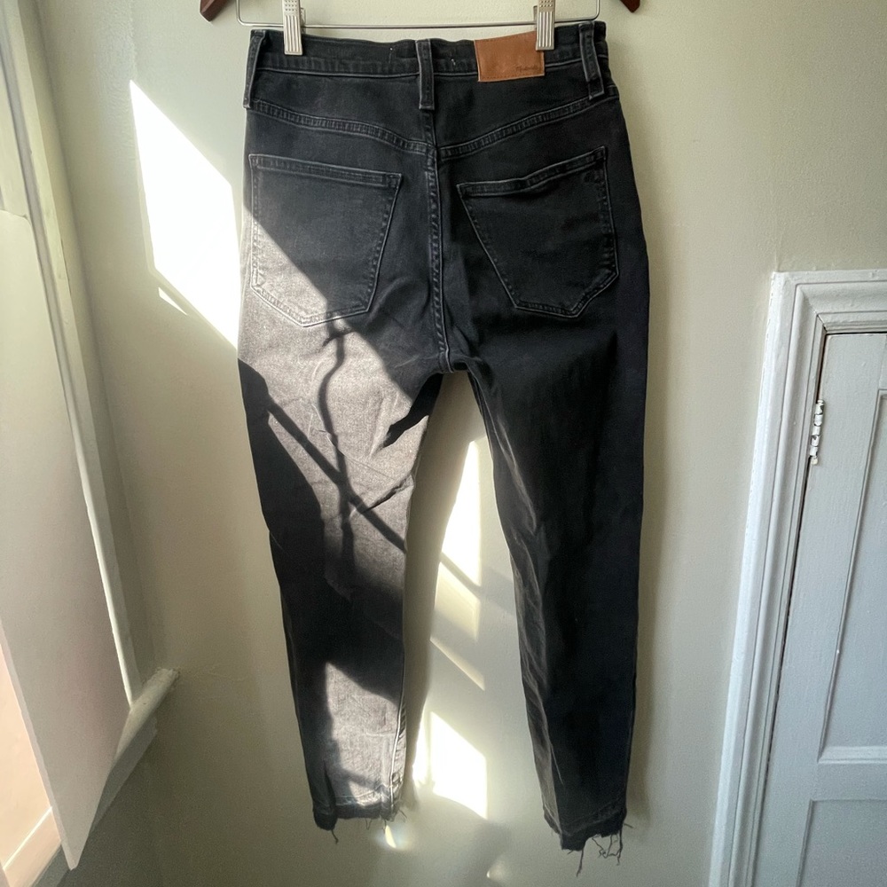 Madewell Distressed Mom Jeans